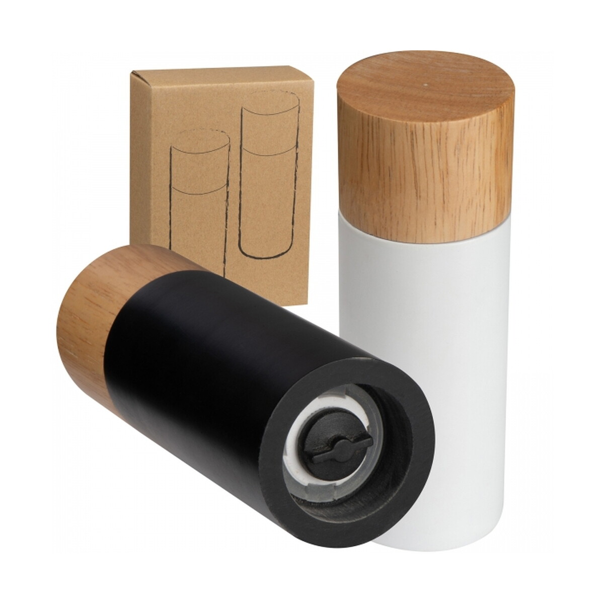 Zestaw młynków do soli i pieprzu LEONIA zestaw-mlynkow-do-soli-i-pieprzu-81563mc