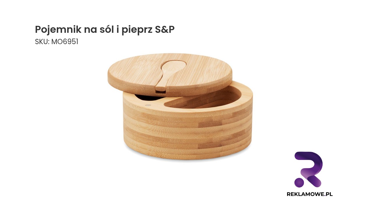Pojemnik na sól i pieprz S&P Pojemnik na sól i pieprz S&P – praktyczny pojemnik na przyprawy do kuchni